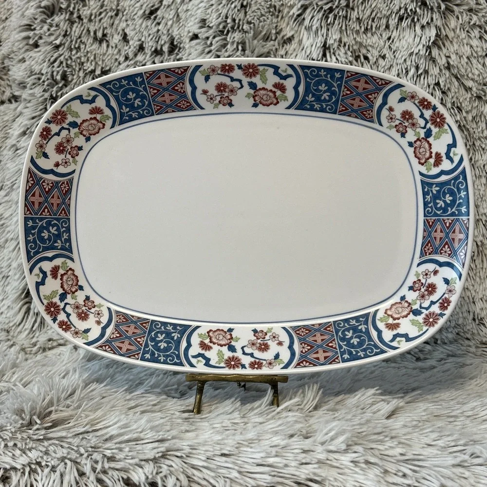 Noritake Progression China Ming Garden Vintage Japan Serving‎ Platter